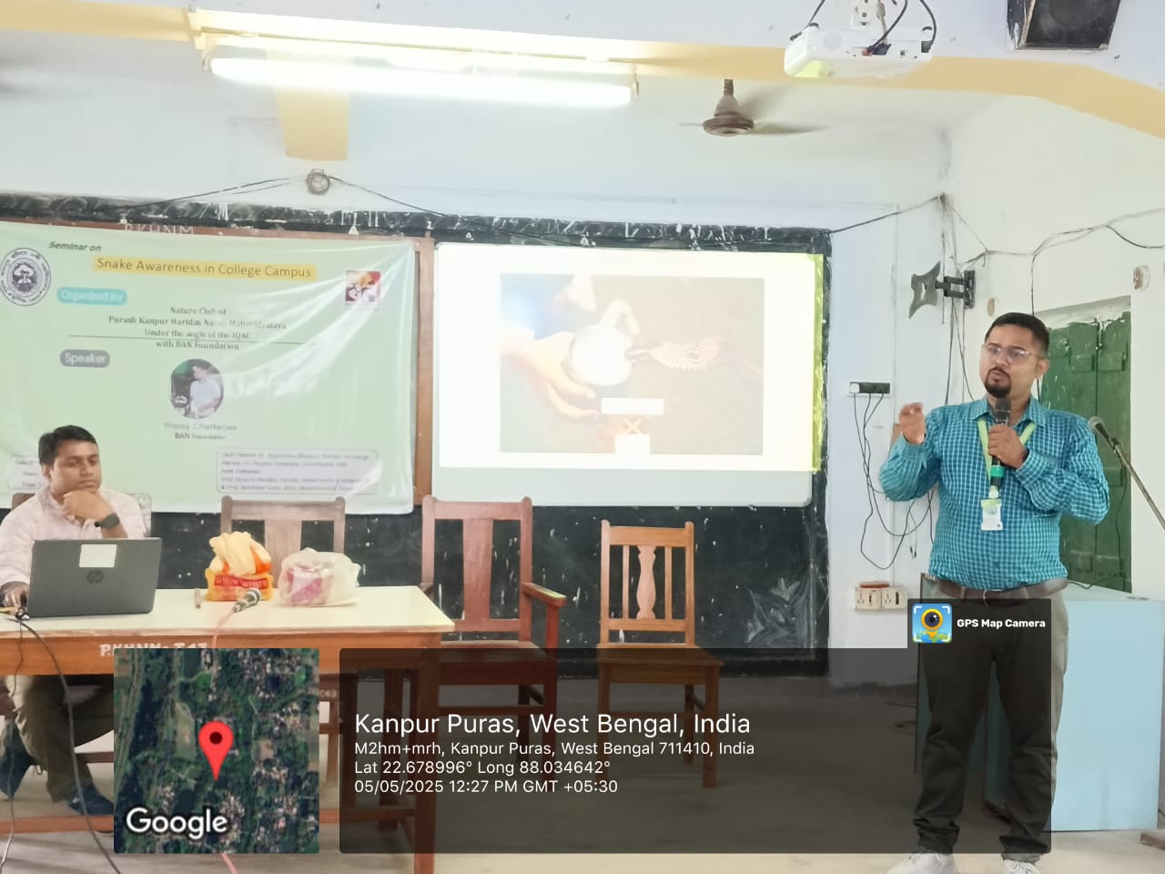 Seminar on Snake Awareness by Nature Club